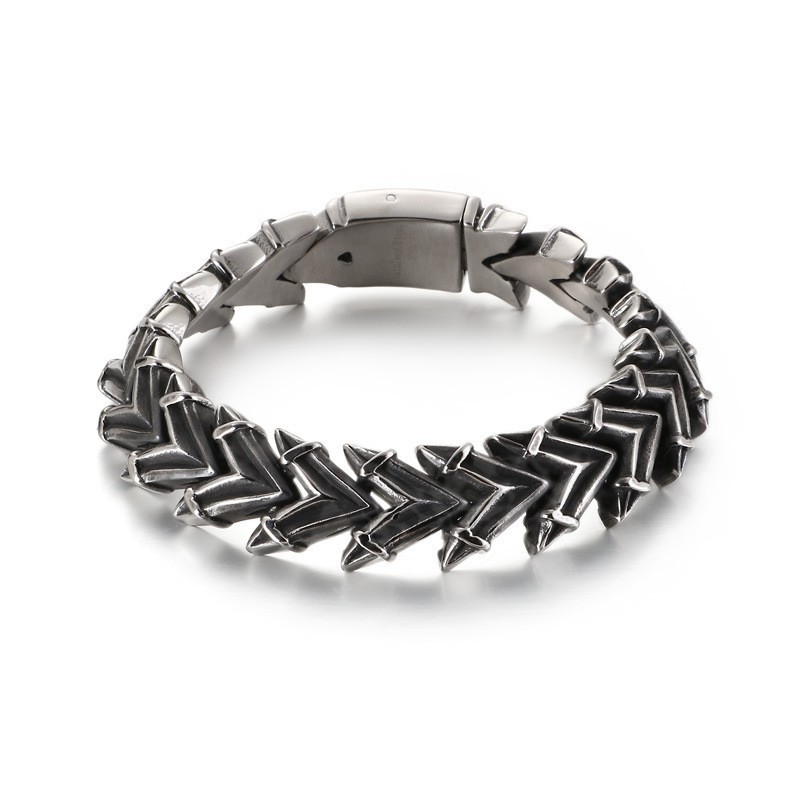 Cool Exaggerated Chic Titanium Men's Bracelet Cool Exaggerated Chic Titanium Men's Bracelet