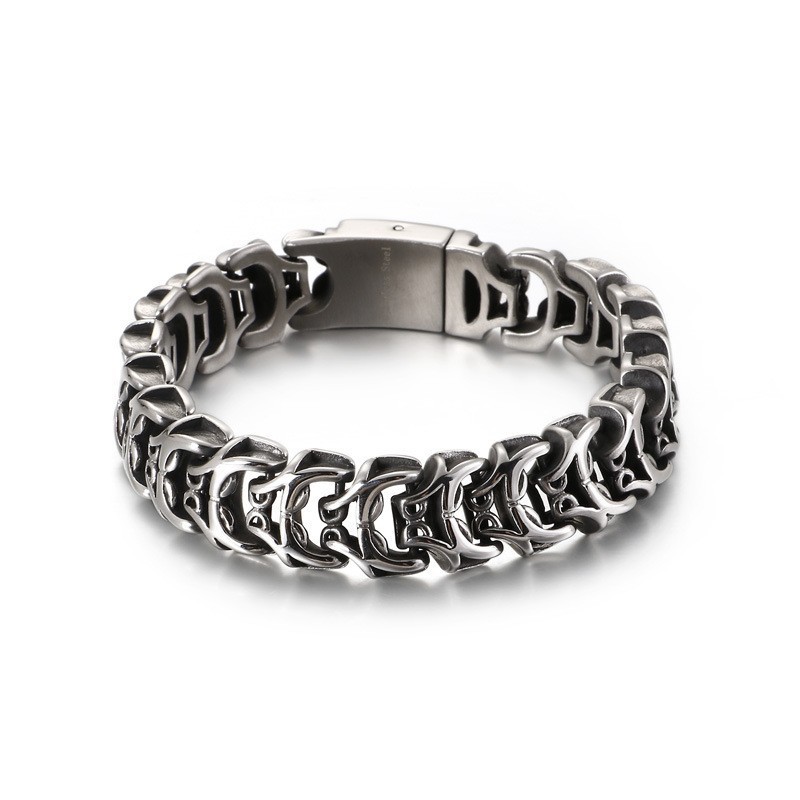 Cool Exaggerated Chic Titanium Bracelet For Men Cool Exaggerated Chic Titanium Bracelet For Men