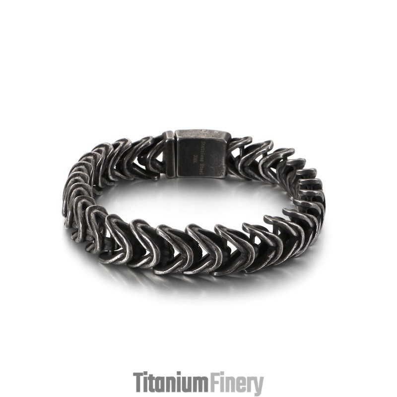Men's Cool Bracelet Hundred Titanium Bracelets