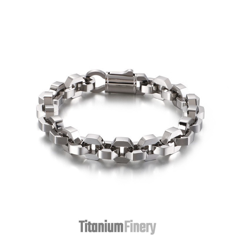 Fashion Bracelet Geometric Men's Titanium Tide Accessories Fashion Bracelet Geometric Men's Titanium Tide Accessories