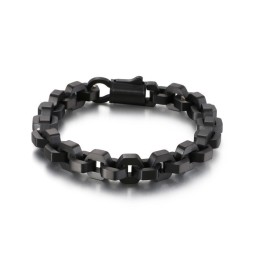 Elegant Geometric Men's Titanium Bracelet