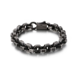 Geometric Men's Titanium Fashion Bracelet