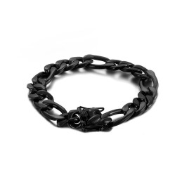 Fashion Black Titanium Bracelet For Men