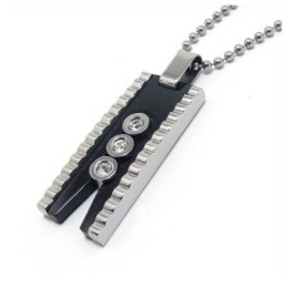 Fashion Gift Titanium Diamond Necklace Pendant