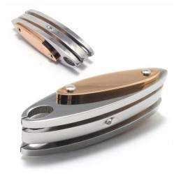 Mens Shuttle Pure Titanium Necklace Pendant