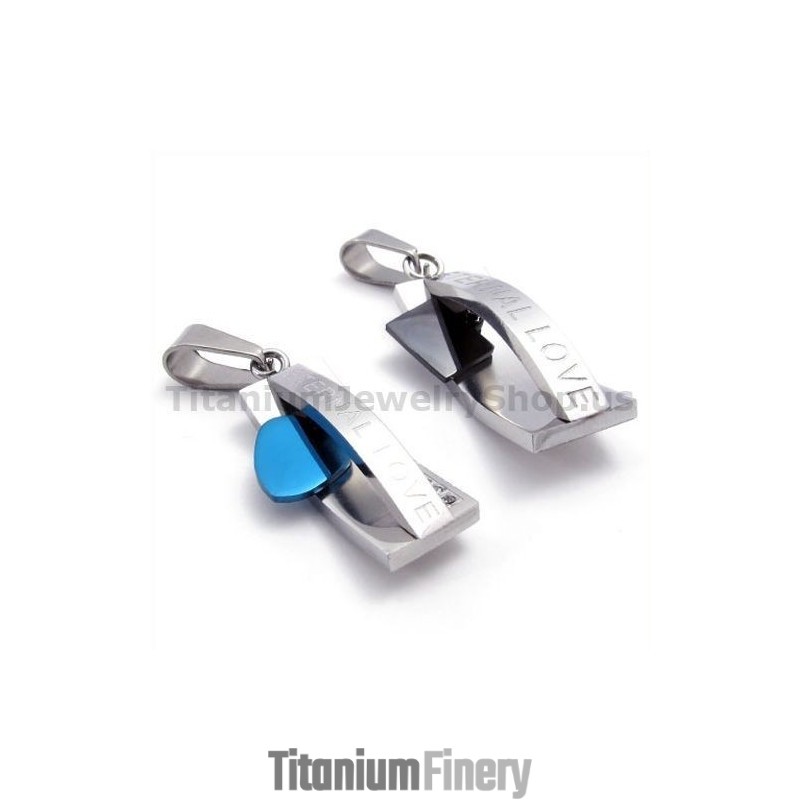 Titanium Lovers Pendants-Free Chains Titanium Lovers Pendants-Free Chains