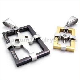 Titanium Lovers Pendants-Free Chains