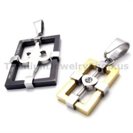 Titanium Lovers Pendants-Free Chains