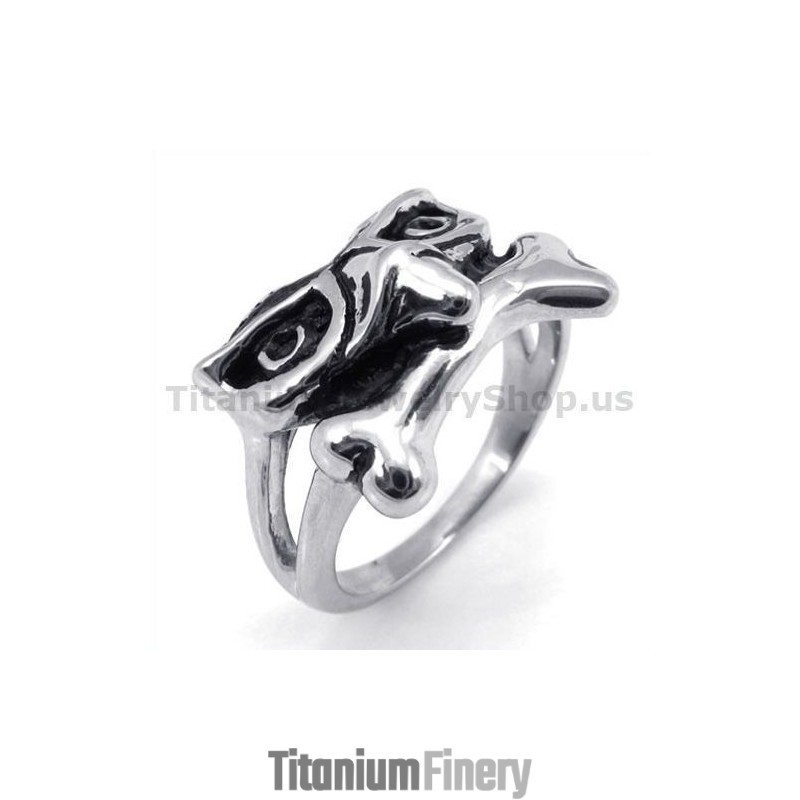 Titanium Skull Ring Titanium Skull Ring
