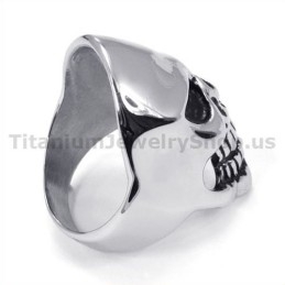 Titanium Skull Ring