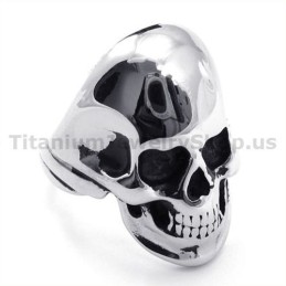 Titanium Skull Ring