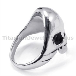 Titanium Skull Ring