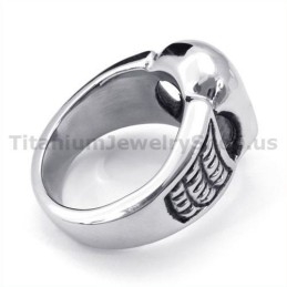 Titanium Skull Ring