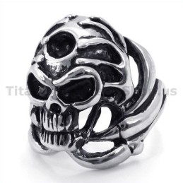 Titanium Skull Ring
