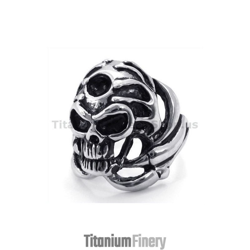 Titanium Skull Ring Titanium Skull Ring