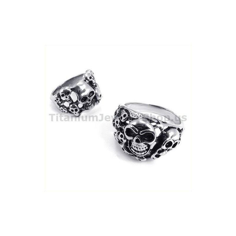 Skull Titanium Ring Skull Titanium Ring