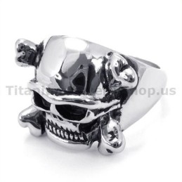 Skull Titanium Ring