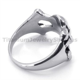 Skull Titanium Ring