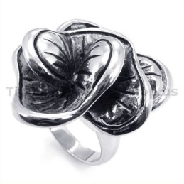 Flower Titanium Ring