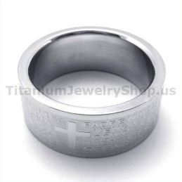 Cross Titanium Ring