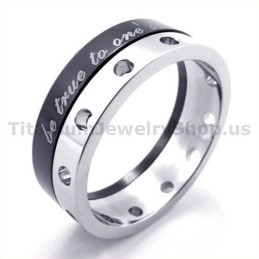 Black Titanium Ring