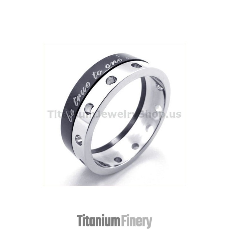 Black Titanium Ring Black Titanium Ring