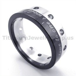 Black Titanium Ring