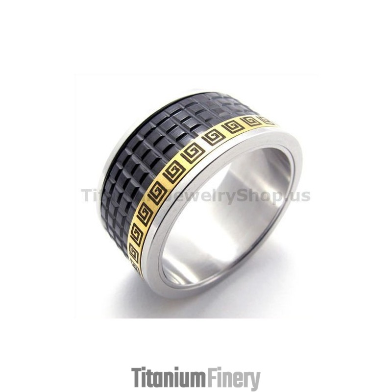 Black Titanium Ring Black Titanium Ring