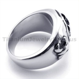 Cross Titanium Ring