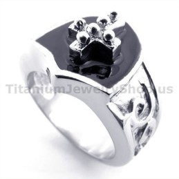 Cross Titanium Ring