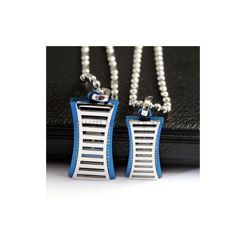 Lovers Titanium Pendants Valentine'S Day Gifts - Free Chains Lovers Titanium Pendants Valentine'S Day Gifts - Free Chains