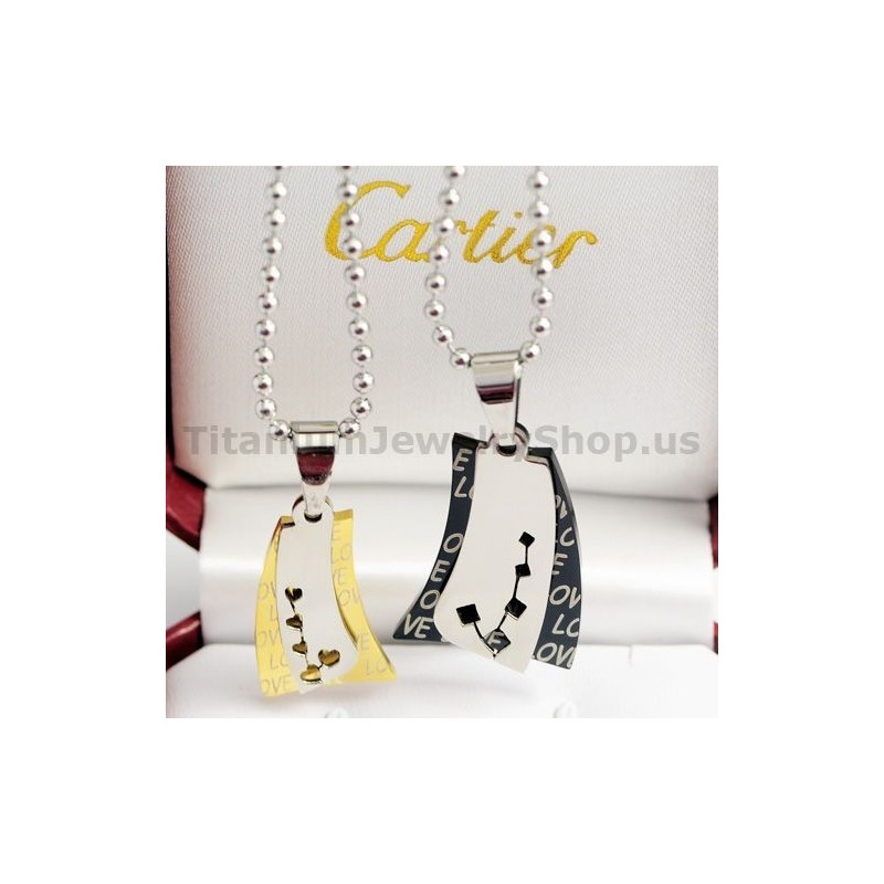 Love Sail Lovers Titanium Pendants Valentine'S Day Gifts - Free Chains