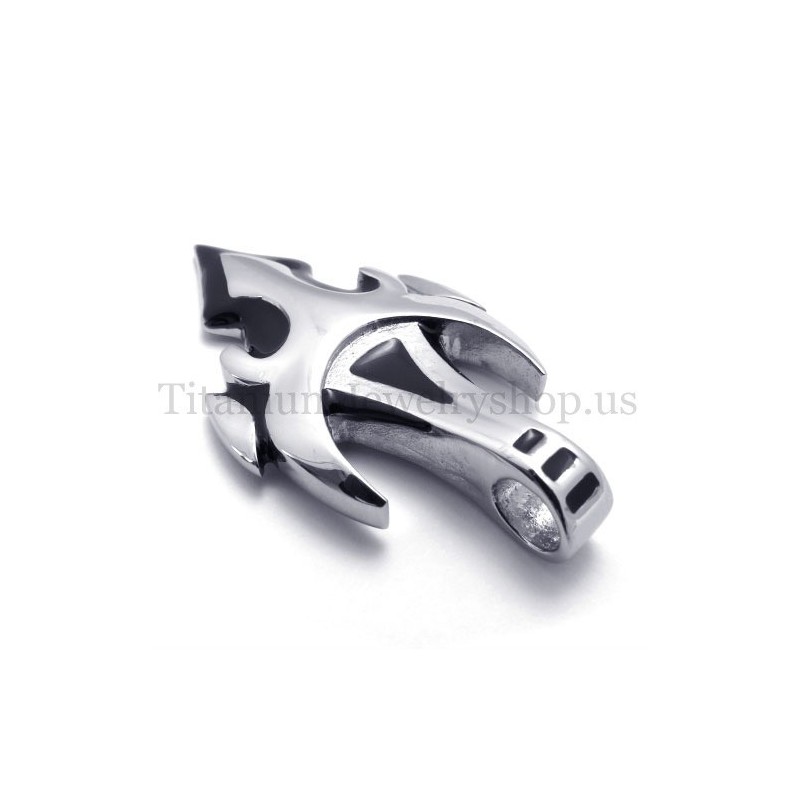 Male Strong Sword Titanium Pendant