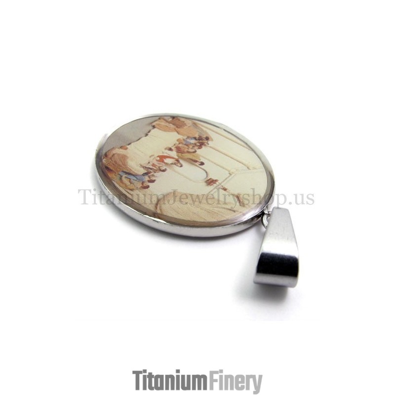 Bible Series Titanium Pendant Bible Series Titanium Pendant