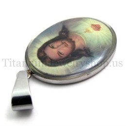 Jesus Series Titanium Pendant
