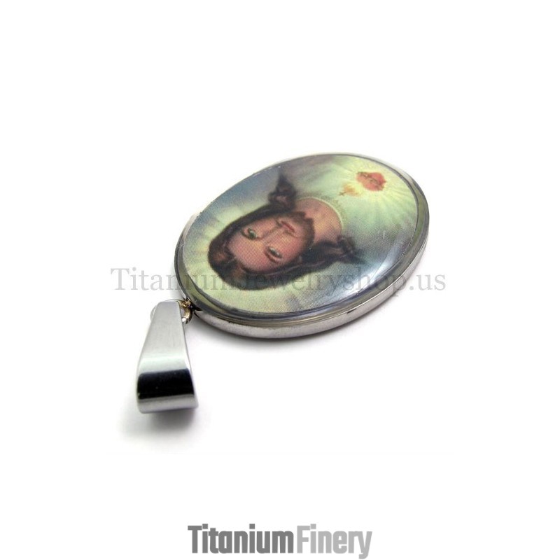 Jesus Series Titanium Pendant