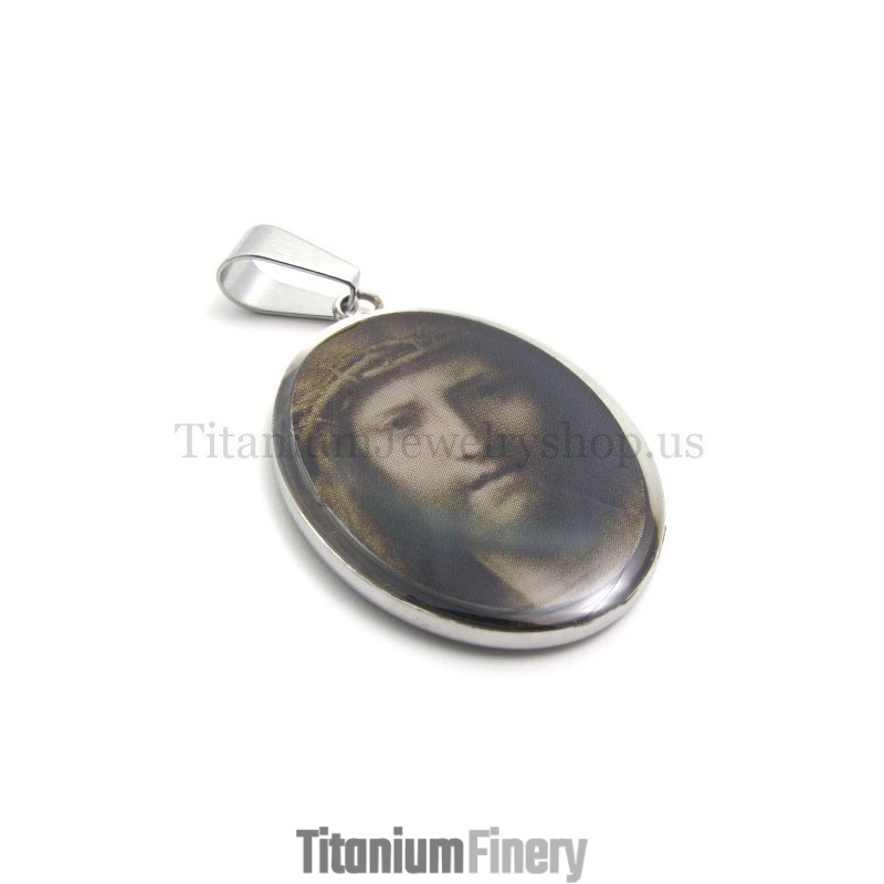 Jesus Series Titanium Pendant