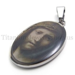 Jesus Series Titanium Pendant