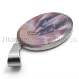 Jesus Series Titanium Pendant