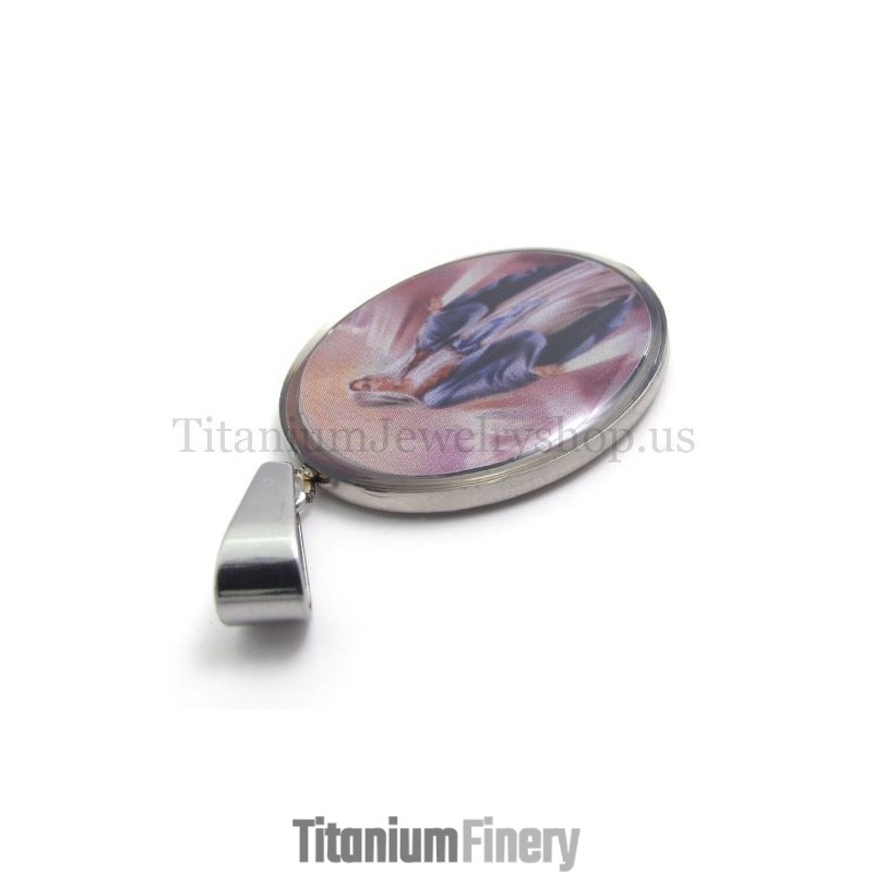 Jesus Series Titanium Pendant Jesus Series Titanium Pendant