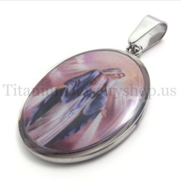 Jesus Series Titanium Pendant