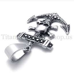 Anchor Of Pirate Ship Titanium Pendant