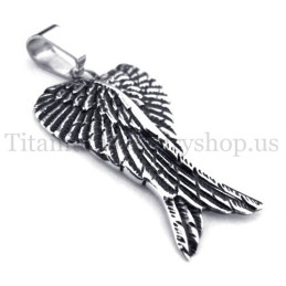 Fashion Eagle Wings Titanium Pendant