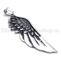 Wings Model Men's Pure Titanium Pendant