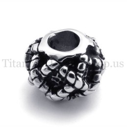 Fortunate Bead Titanium Pendant