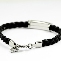 Fine Edition Titanium Leather Bracelet