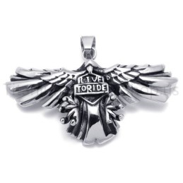 New Classical Eagle Titanium Pendant
