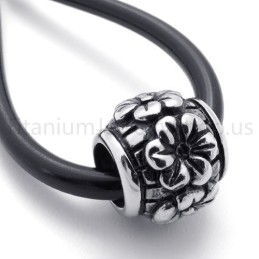 New Classical Printed Pattern Titanium Pendant