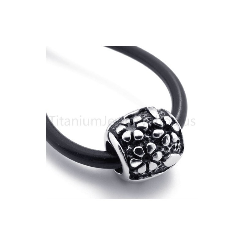 New Classical Printed Pattern Titanium Pendant