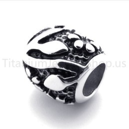New Classical Printed Pattern Titanium Pendant